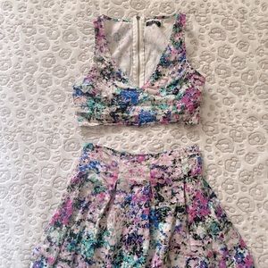 Floral Two-Piece Set